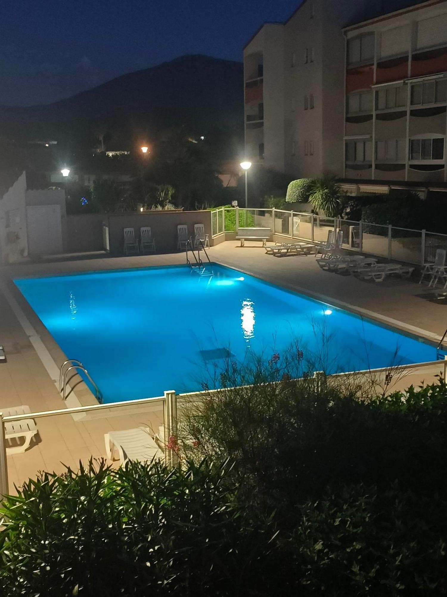La Brise Marine ~ 300M Mer~Piscine~Clim~Wifi~Calme Argelès-sur-Mer Exterior foto